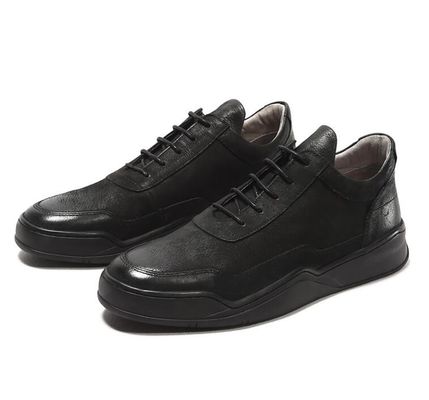 Calzado casual de cuero masculino de otoño / primavera Calzado de cuero marrón hecho a mano