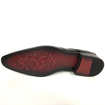 China Mayorista Oxford Italiano de diseño zapatos de moda de lujo hombres Oxford vestido zapatos de boda caucho