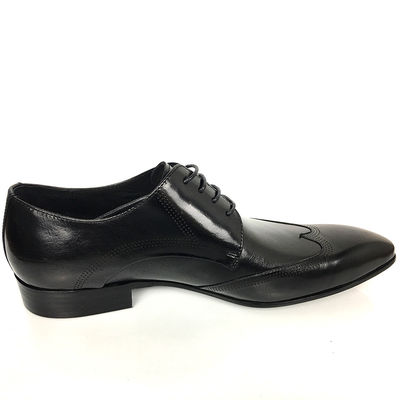 2018 último estilo de calidad de cuero de lujo marca hombre cordón vestido formal zapatos 2018 fábrica estilo de moda caliente hombre de cuero