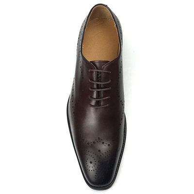 Colores a mano de cuero de ternero para hombres vestido formal zapatos estilo elegante