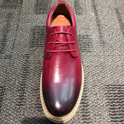 Zapatos masculinos de cuero, clásicos, zapatos Oxford para cuatro temporadas.