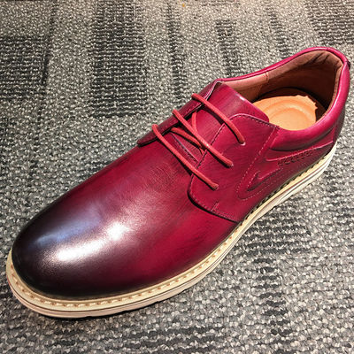 Zapatos masculinos de cuero, clásicos, zapatos Oxford para cuatro temporadas.