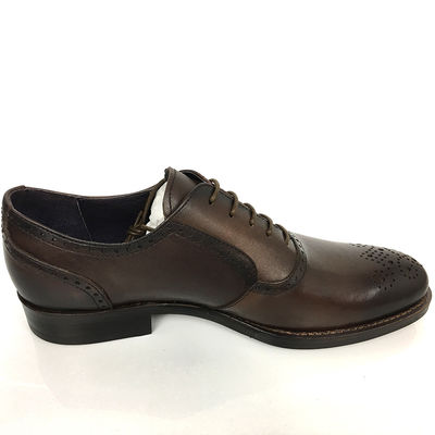 Hecho a medida zapatos de vestir para hombres de Goodyear estilo de moda zapatos de negocios de alta calidad