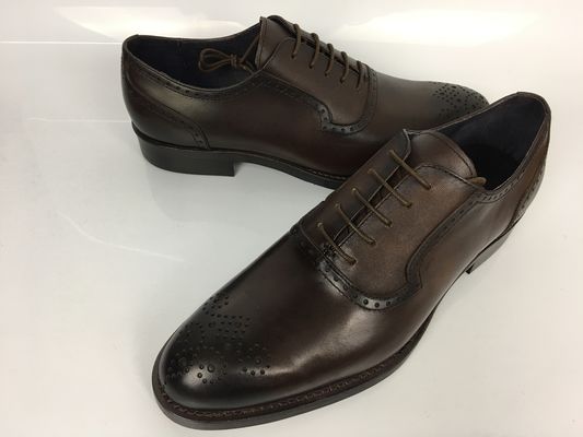 Hecho a medida zapatos de vestir para hombres de Goodyear estilo de moda zapatos de negocios de alta calidad