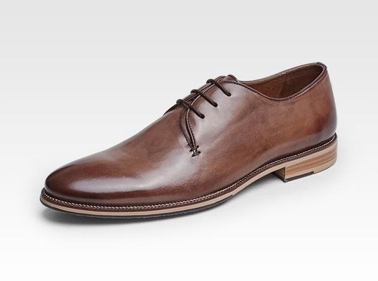 Calzado de vestir de cuero para hombre de Oxford con cuatro colores
