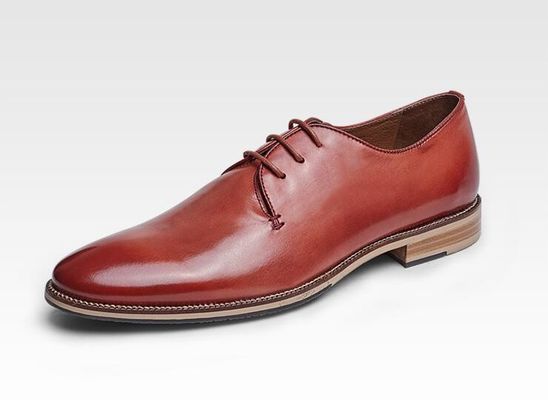 Calzado de vestir de cuero para hombre de Oxford con cuatro colores