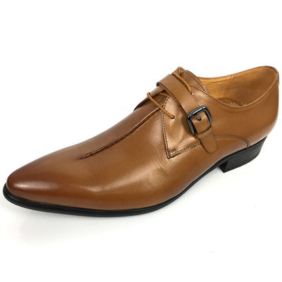 Oficina de negocios de Oxford vestidos de hombre vestidos formales zapatos, zapatos con correa de monje