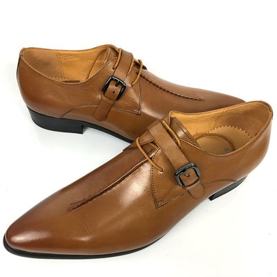 Oficina de negocios de Oxford vestidos de hombre vestidos formales zapatos, zapatos con correa de monje