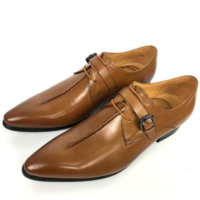 Oficina de negocios de Oxford vestidos de hombre vestidos formales zapatos, zapatos con correa de monje