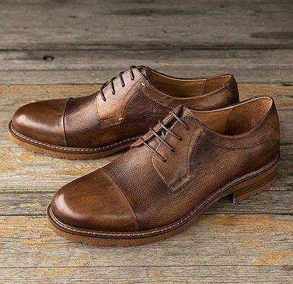 Vestidos de negocios para hombres zapatos de cuero masculino Plus - tamaño 45 46 47