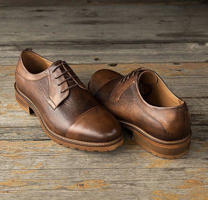 Vestidos de negocios para hombres zapatos de cuero masculino Plus - tamaño 45 46 47