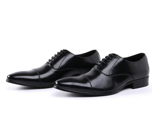 Cerimoniales del ejército de Oxford Cuero rojo Oficiales militares Hombres zapatos 39-45# tamaño