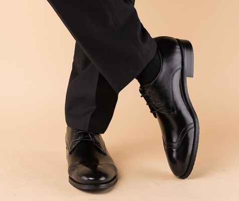 Hecho a mano, de cuero genuino, zapatos de vestir para hombres, zapatos de cuero casual para bodas o fiestas