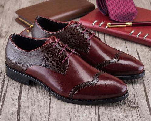 Hecho a mano, de cuero genuino, zapatos de vestir para hombres, zapatos de cuero casual para bodas o fiestas
