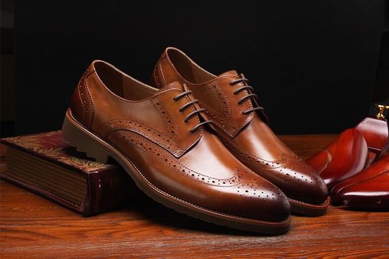 Estilo clásico Derby Negro, zapatos de vestir, retro hombre, vestido Oxford