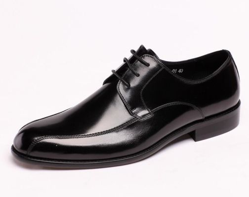 Oficial de negocios, hombre, zapatos de cuero, zapatos negros, zapatillas antiderrapante.