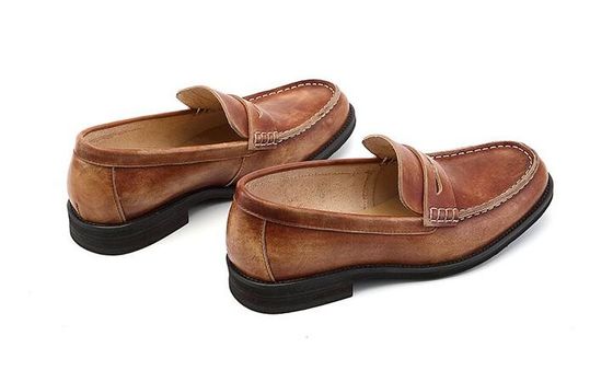 Hombres transpirables, zapatos de piel de verdad.
