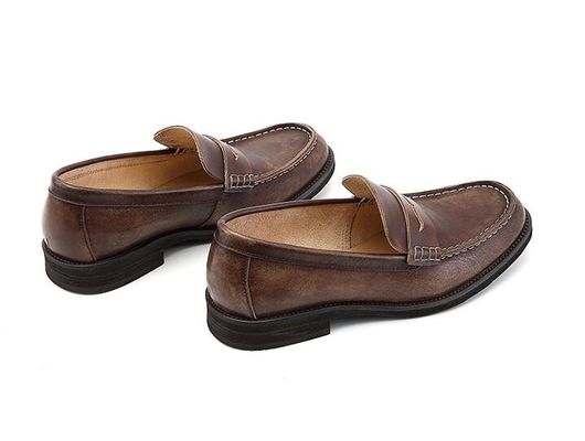 Hombres transpirables, zapatos de piel de verdad.
