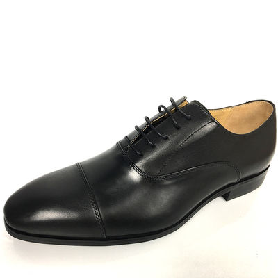 Mujeres negras zapatos de vestir de cuero / hombres zapatos de negocios casuales tipo de cierre de cordones