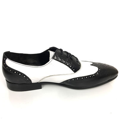 Negocio de los hombres de vestido de novia zapatos / hombres tejidos de cuero de cordones hasta zapatos