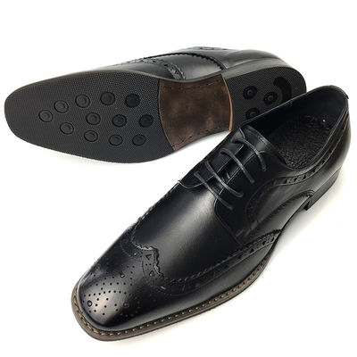 Calzado de cuero casual / Calzado negro de Oxford de moda estilo italiano