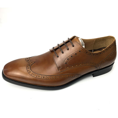 Zapatos de novia de hombre de verdadero vestido / zapatos de novia de tacón bajo para la fiesta de bodas