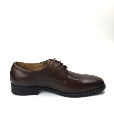 Color marrón Hombres Calzado Casual de cuero Talón bajo Calzado Alturas Negocios Estilo