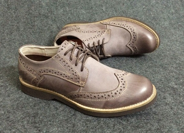 OEM estilo Oxford hombres zapatos de negocios, zapatos de cuero genuino, zapatos de Derby.