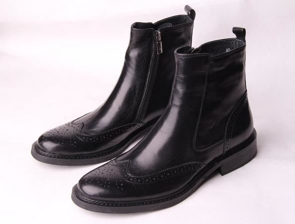 Botas de combate de hombre de cuero botas de vestido de diseñador Web High Top Men Botas de combate de tobillo