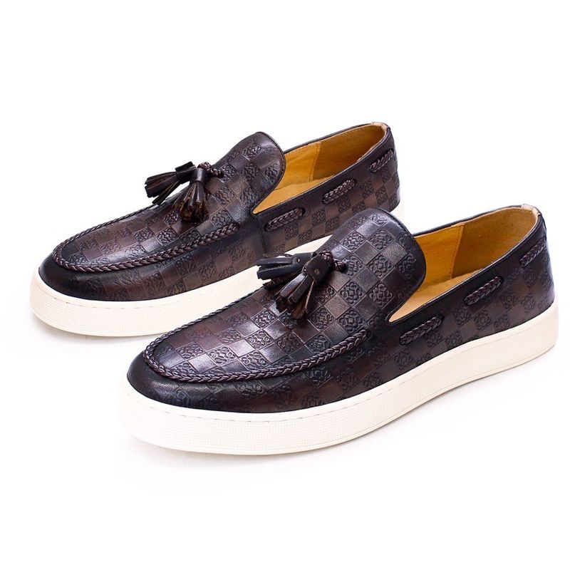 Mujeres de cuero Casual Slip On Sneakers zapatos 1,2 kg 40-45 tamaño