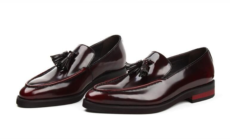 Mujeres duraderas zapatillas casuales zapatillas casuales de cuero suede tipo de cierre deslizante